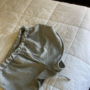 New night shorts, grey, Cotten